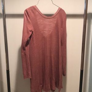 Free people long sleeve dress
